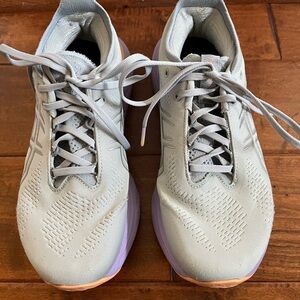 ASICS Gel Nimbus 25 Women’s Size 8 Piedmont Gray Purple Running Tennis Shoes